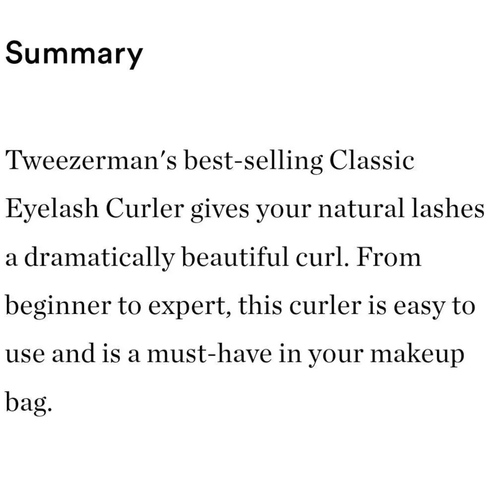 Tweezerman color silver